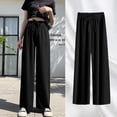 thumbnail image 3 of Long Trousers,Women Wide Leg Pants Long Pants Straight Leg Pants Extended Durability, 3 of 3