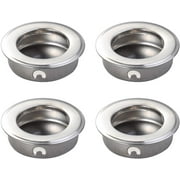 Stainless Steel Drawer Hardware, Zinc Alloy Corrosion Resistance For Your Furniture Upgrade, 4PCS