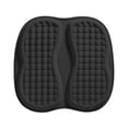 thumbnail image 4 of Weloille 3D Dual Cushion Gel Seat Cushion, 1.5 x 1.6 ft Non Slip Breathable Chair Pad, Cooling Ice Silk Comfort Butt Pillow, Pressure Relief Cushion for Car, Office, Home and Long Time Sitting, 4 of 6