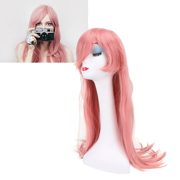 Anime Cosplay Wig, Long Straight Wig Versatile for Party
