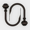 thumbnail image 2 of (2 pack) Mainstays 2 Urn Curtain Holdbacks, Bronze, 2 of 8