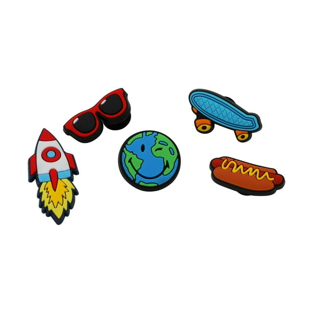 Bell Sports Kids 5 Piece Action Charms Set Multi-Colour by Raskullz
