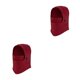 thumbnail image 1 of Sonducket Sombreros Calentador a prueba de viento Pasamontañas Sombreros ajustables para exteriores Suministros para motocicletas Clima frío vino rojo 2Conjunto, 1 of 6