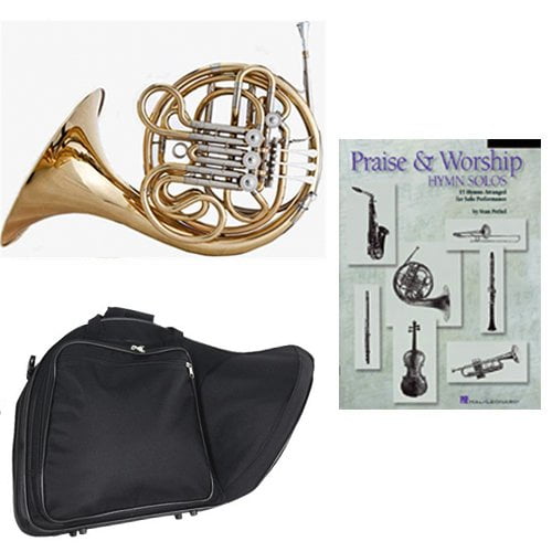 Band Directors Choice Double French Horn Key of F/Bb Praise & Worship Hymn Solos Pack; Includes