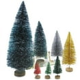 thumbnail image 3 of Árbol de pino en miniatura para escritorio, árbol de Navidad de mesa, decoración de pino pequeño, adornos para árboles de Navidad, 3 of 4