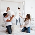 thumbnail image 4 of Pack of 4 Throw Pillows Insert Ultra Soft Bed & Couch Sofa Decorative Pillows, 4 of 23