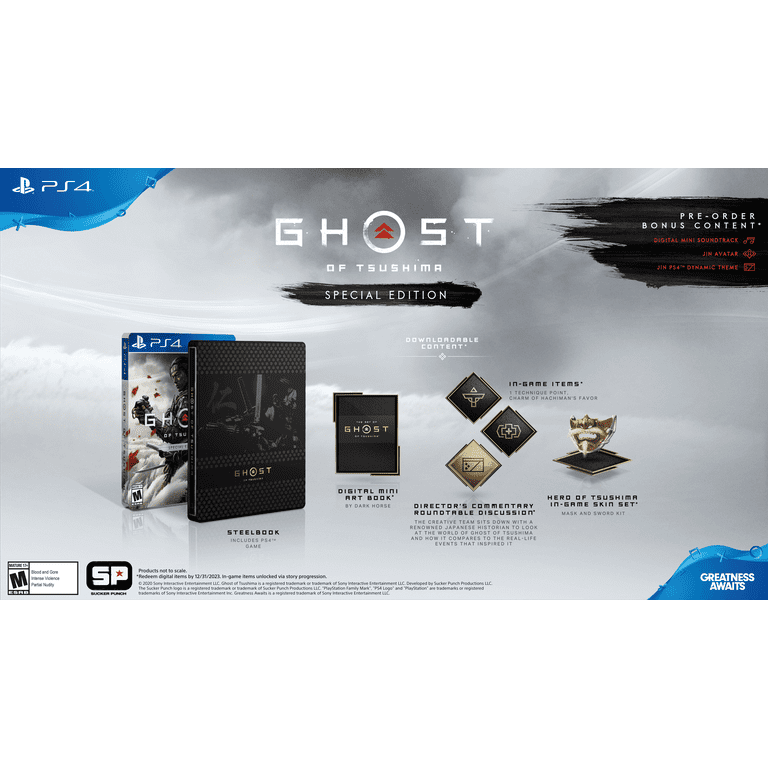 Ghost of Tsushima Special Edition, Sony, PlayStation 4