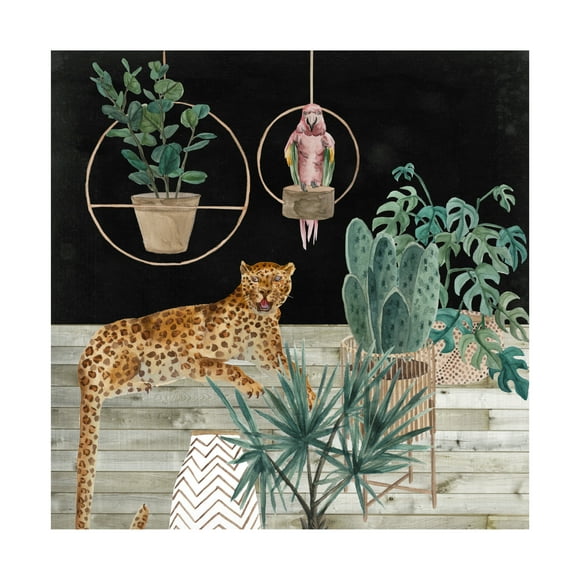 Melissa Wang 'Jungle Home I' Canvas Art