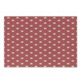 thumbnail image 1 of Retro Cutting Board, Exquisite Pattern Composition with Daisy Blooms on Pink Backdrop, Decorative Tempered Glass Cutting and Serving Board, Small Size, Pink White Marigold, by Ambesonne, 1 of 1