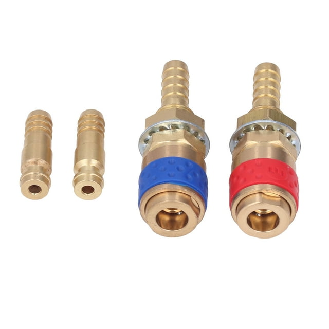 Conector de gas de soldadura, conector rápido de soldadura Conector de agua de soldadura de agua Adaptador de agua de soldadura Integración perfecta