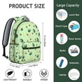thumbnail image 6 of Avocado Backpack – Stylish & Functional for College, Office, Daily Commute, Multiple Pockets, Soft Straps, Best Gift for Avocado Lovers, 6 of 6