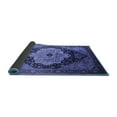 thumbnail image 2 of Ahgly Company Indoor Round Oriental Blue Industrial Area Rugs, 4' Round, 2 of 4