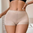 thumbnail image 3 of WRKEKC Panties for Women Wrinkle Resistant Boy Shorts Breathable Cool Mid Waist Lightweight Underwear Women Boy Shorts with Comfort, 3 of 7