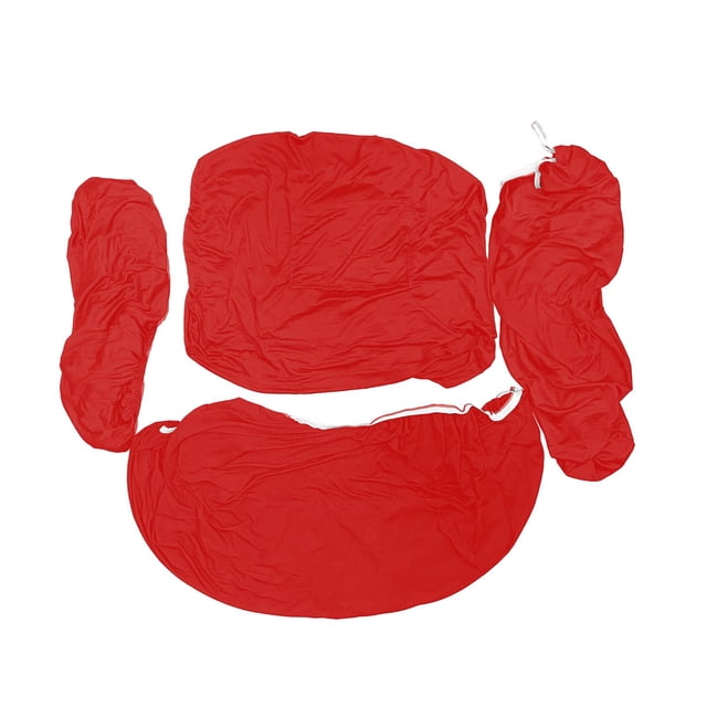Housses de Fauteuil Inclinable Housses de Canapé Protectrices pour Banquet Conférence Café Rouge