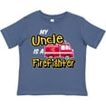thumbnail image 3 of Inktastic My Uncle is a Firefighter with Fire Truck Boys or Girls Toddler T-Shirt, 3 of 5