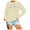 Beige, variant on HNMKIU Womens Long Sleeve Tops Women's Christmas Cat Sweatshirt Funny Cat Graphic Long Sleeve Crewneck Pullover