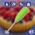 thumbnail image 3 of Espumador de Leche Suyoo Eléctrico Acero Inoxidable Verde, 3 of 5