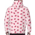 thumbnail image 7 of Wukai Cute Pig Nose Print Men Hoodies Fleece Sweatshirts Long Sleeve Sweaters Pullover Fall Outfits Winter Clothes-3X-Large, 7 of 7