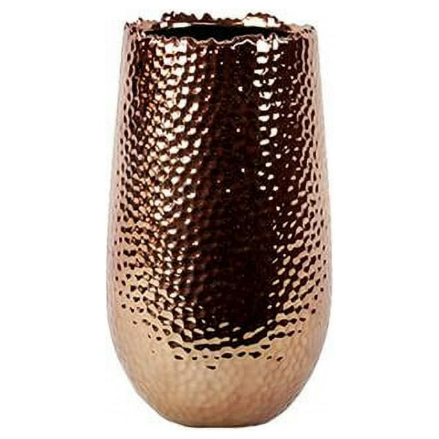 Urban Trends Collection 11401 Ceramic Vase-Copper