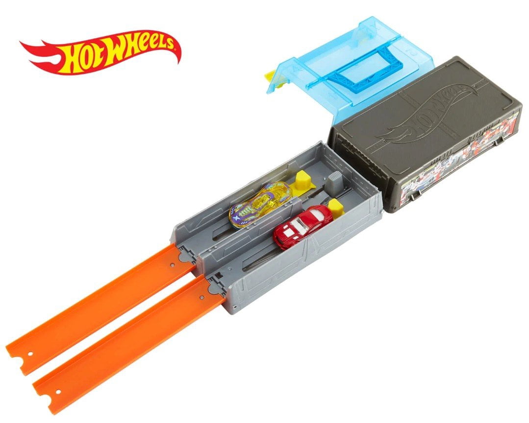 Mattel - Hot Wheels Action Race Case Track Set