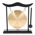 thumbnail image 1 of FUTUREORYY Little Bell for Ritual Zen Table Gong Wooden Ornament for Blessing Ceremony 1Pcs, 1 of 5
