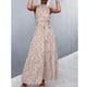 thumbnail image 2 of Vestido largo Nikou con cuello halter sin mangas de verano características de vanguardia, 2 of 6