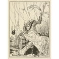 thumbnail image 2 of John Rea Neill 14x18 Gold Ornate Wood Frame and Double Matted Museum Art Print Titled - The Sea Fairies Pl 23 (1911), 2 of 4