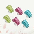 thumbnail image 3 of Miangastore 6Pcs Suction Cup Toothbrush Head Cover Dustproof Toothbrush Protective (Random Color), 3 of 8