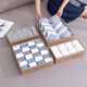thumbnail image 5 of Caja De Lino Con Acabado Enrejado De 8 Litros Caja Para Guardar Ropa Interior Bolsa De Almacenamiento Plegable Lavable, 5 of 7