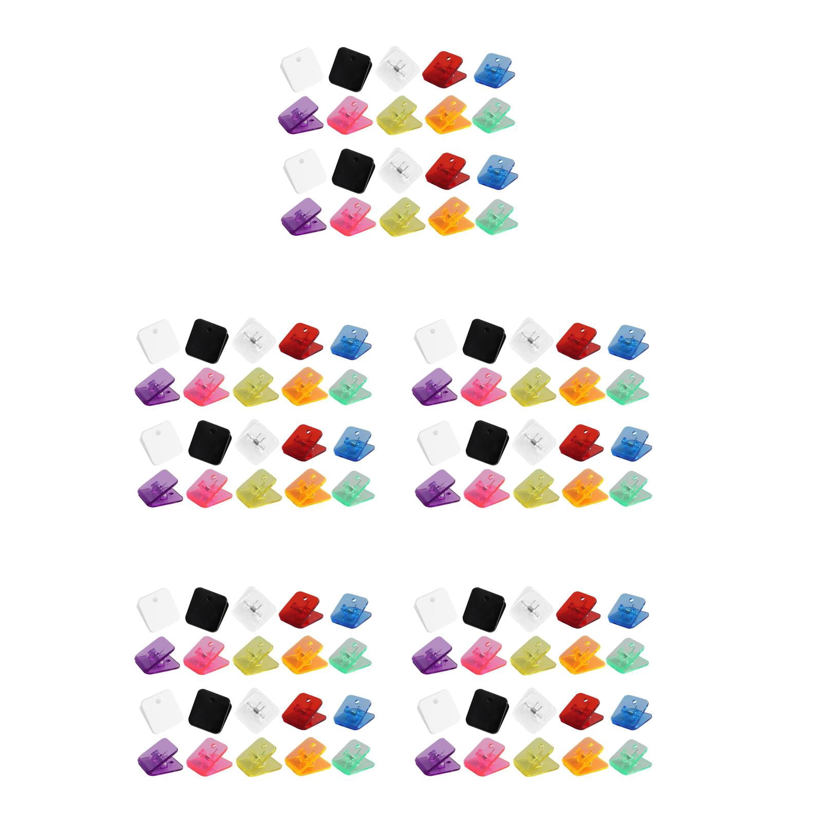 FRCOLOR 100 pcs Office Clip Clips Office Supplies Binder Clips Medium Small Binder Clips Paper Clips Medium Binder Clips Multi-Function Picture Clamps Corner Paper Clips