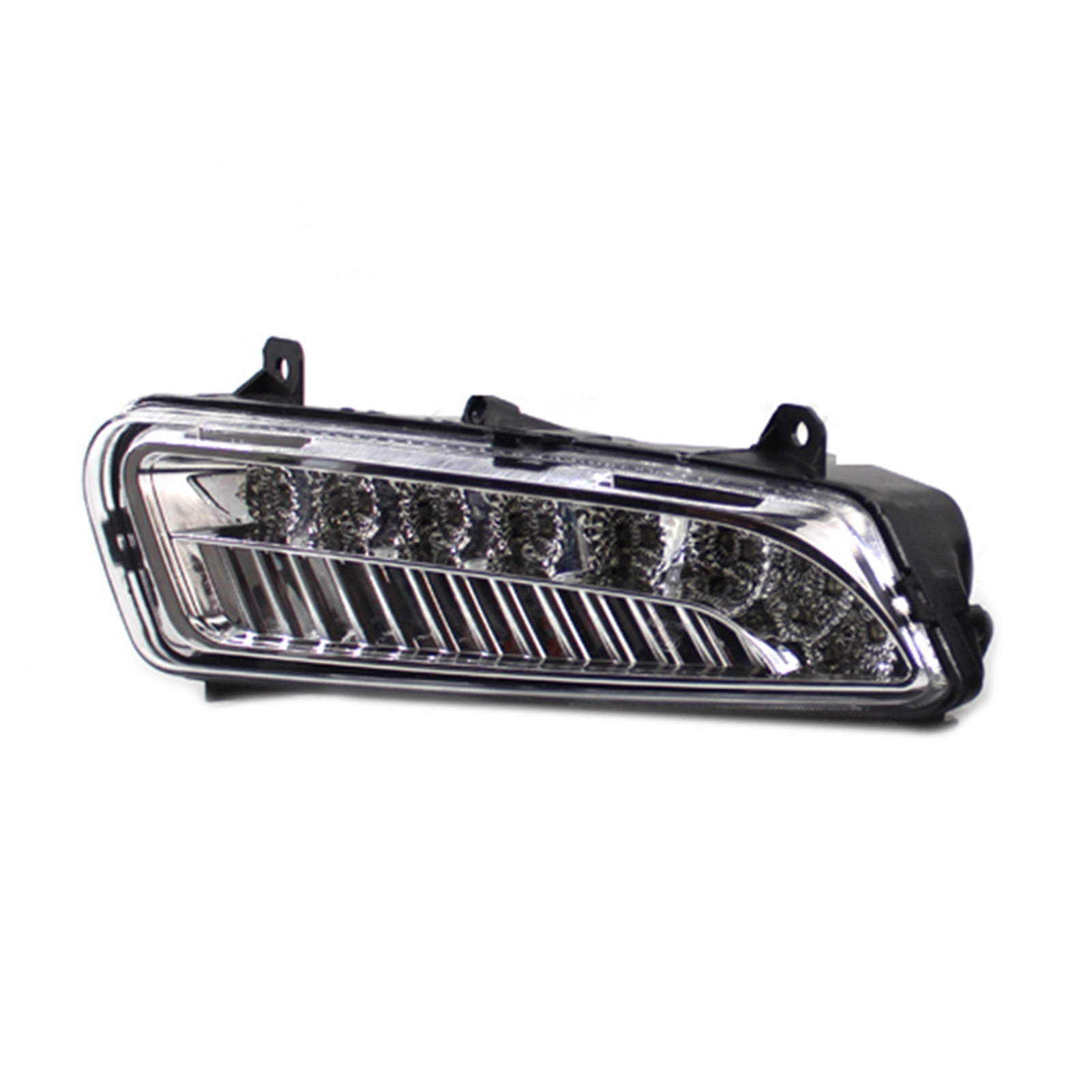 Durable For VW POLO 11-13 Front Grille Fog Light With Wire Kit Clear 