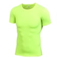 thumbnail image 2 of Men Summer Compression T-Shirts Quick Drying Basketball Running Short Sleeve Sports Tight Base Layer Tops, 2 of 6