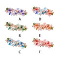 thumbnail image 4 of Pinces à Cheveux Strass Design Spécial Épingles à Cheveux Cadeau d'Anniversaire Accessoire de Coiffure Vert, 4 of 9