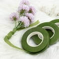thumbnail image 3 of FindTape Flower / Bouquet Stem Wrapping Tape: 1/2 in. x 30 yds. (Green) 4-pack, 3 of 4