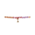 thumbnail image 4 of Time and Tru Goldtone Multicolored Bead Initial "I" Necklace, 4 of 6