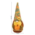 thumbnail image 3 of Dtchengua Fall Decoration Harvest Thanksgiving Decorations Gnomes Plush Elf Dwarf Doll Figurine with Pumpkin Autumn Maple Leaves, 3 of 6