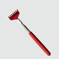 thumbnail image 4 of Back Scratcher,Wide Telescoping Back Scratcher Extendable Metal,Massager Extend Portable long Scratch ,Extending Office Home Tetractable Hand Tool 21cm,Black Stainless Steel Adults Men Zulema none, 4 of 8
