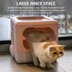 thumbnail image 3 of Caja de arena para gatos plegable portátil Orinal para gatos grande completamente cerrado, 3 of 8