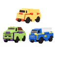 thumbnail image 1 of High-quality Abs Plastic Toy 3pcs Toy Car Portable Dual-design Transformable Car Creative Shape-changing Vehicle Toy for Children Toy Car for Kids, 1 of 8