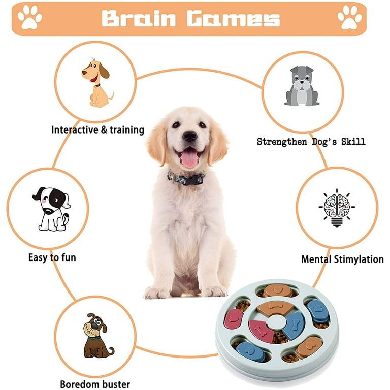 Interactive Dog Puzzle Toys,Puzzle Games for Dogs Mental