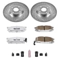 thumbnail image 3 of PowerStop Rear Z26 Street Warrior Carbon-Fiber Ceramic Brake Pad and Drilled and Slotted Rotor Kit Fits: MAZDA Select Models K5267-26, 3 of 9