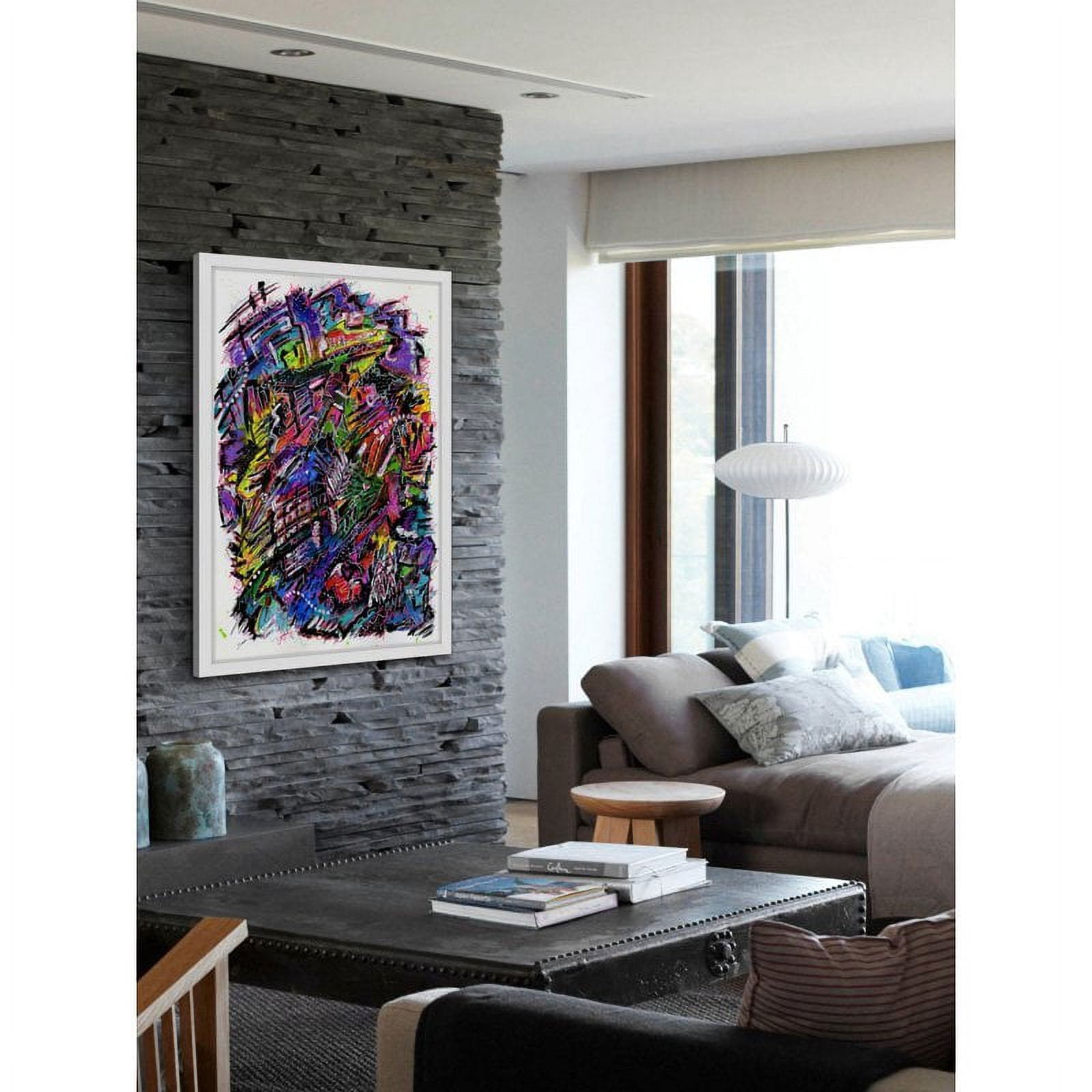 "Wild" Framed Painting Print