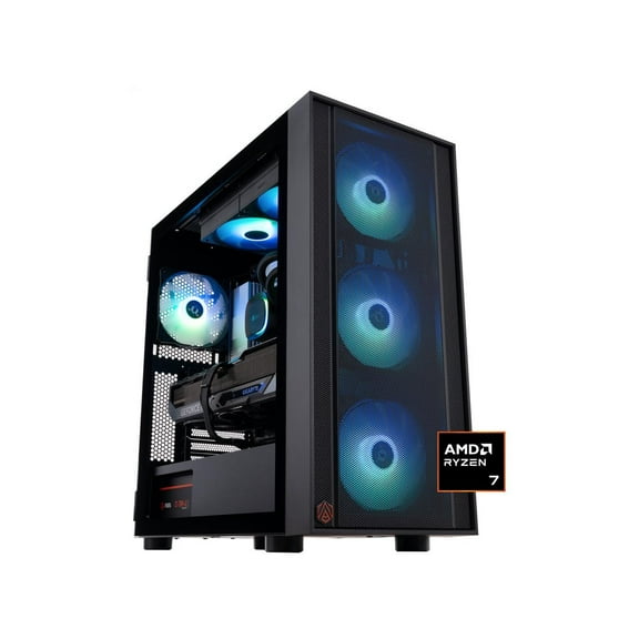 ABS Eurus Ruby Gaming PC - Windows 11 - AMD Ryzen 7 9800X3D - GeForce RTX 5070 Ti - DLSS 4 - AI-Powered Performance - 32GB DDR5 6400MHz - 2TB M.2 NVMe SSD - ER9800X3D5070TI4