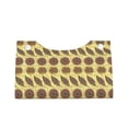 thumbnail image 2 of Goofa Bohemia Pattern Triangle Square Tissue Box Cover, Modern PVC Leathe Facial Paper Holder,Decorative Holder/Organizer for Bathroom Vanity Countertop, 2 of 9