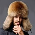 thumbnail image 3 of Cheers.US Winter Thermal Hat Man Hat Smooth Touch Non-allergenic Breathable Ear Flap Winter Hat, 3 of 8