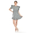 thumbnail image 1 of Vestido corto de tweed Roman Fashion /Tallas Extras, 4432 (Negro) negro G, 1 of 5
