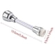 thumbnail image 4 of Xihbxyly Grifo de Ducha con Burbujeador Suave Presurizado, Manguera de Ahorro de Agua con Rotación de 360°, Limpieza Multiángulo, Ideal para Cocina y Baño, Fácil Control., 4 of 7
