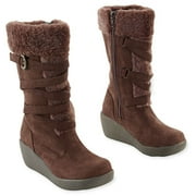 George - Girls' Sueded Jessica Wedge Boots