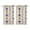 Mandala Design (10)., variant on Mandala Design Kitchen Curtains - Vintage Tier Cafe Curtains for Bathroom Living RV Rod Pocket Window Drapes 36 Inch 2 Panels Set 28"x36" Window Treatment Tiers