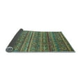 thumbnail image 2 of Ahgly Company Indoor Rectangle Abstract Light Blue Modern Area Rugs, 3' x 5', 2 of 4